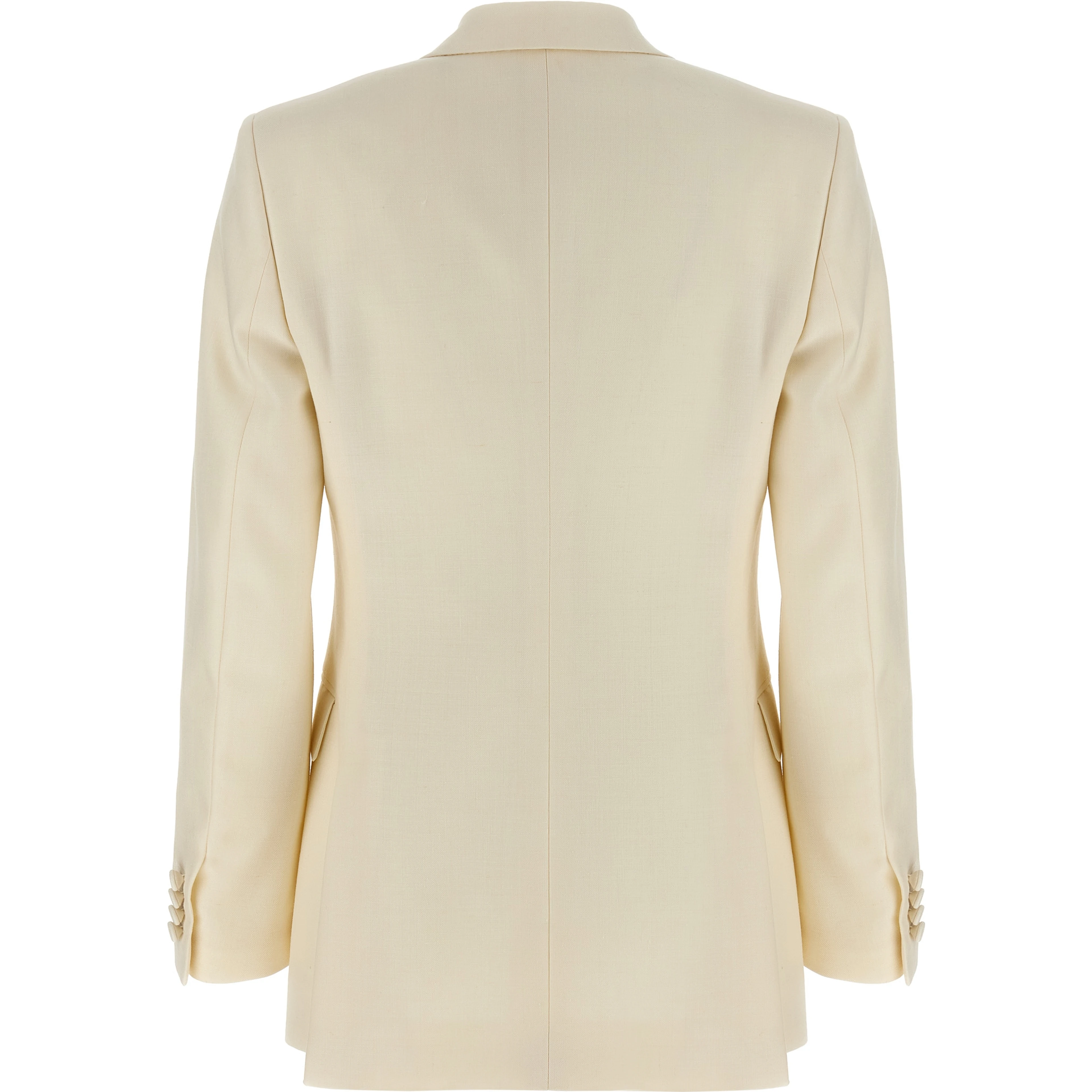 White Wool Blazer