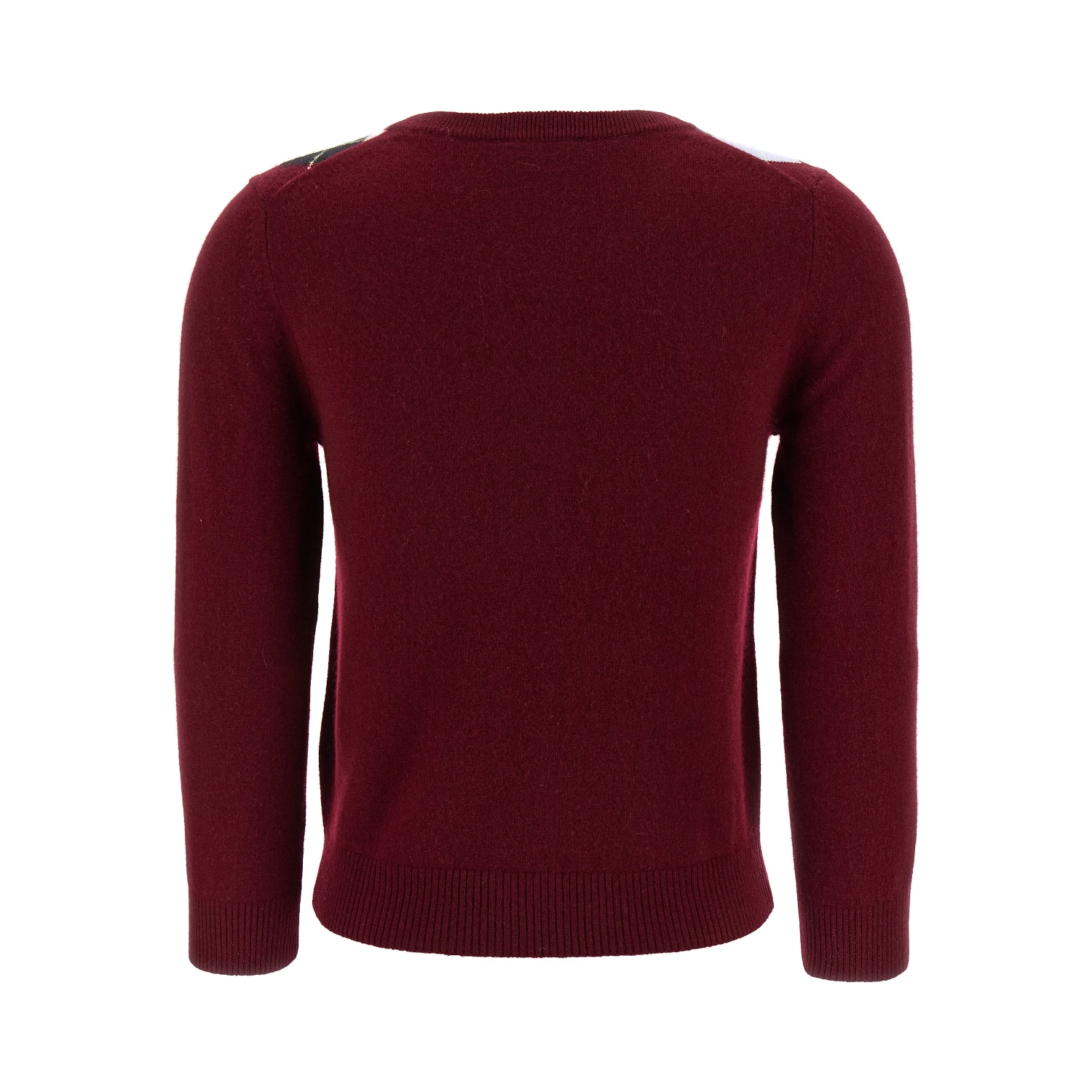 Bordeaux Merino Wool Cardigan
