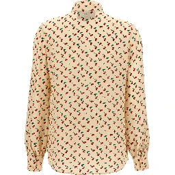 Beige Silk Blouse