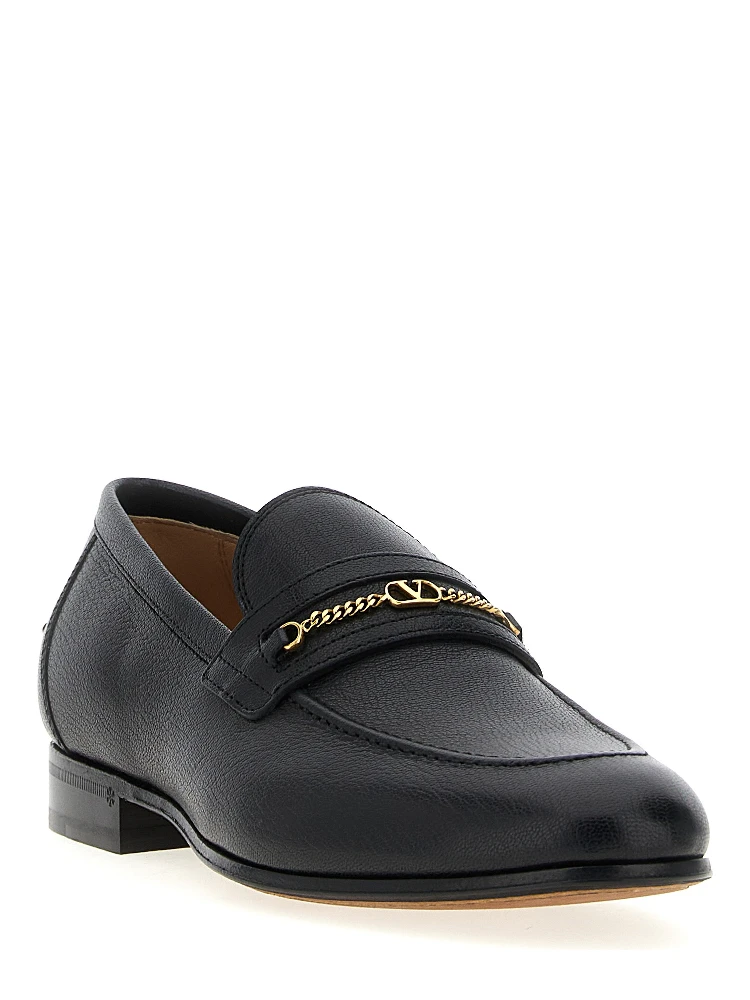 Black Goatskin Slip-On Loafers alternative