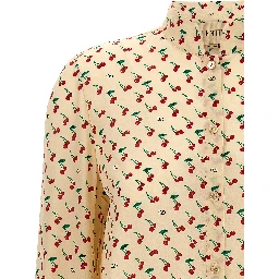 Beige Silk Blouse