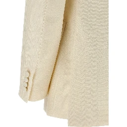 White Wool Blazer
