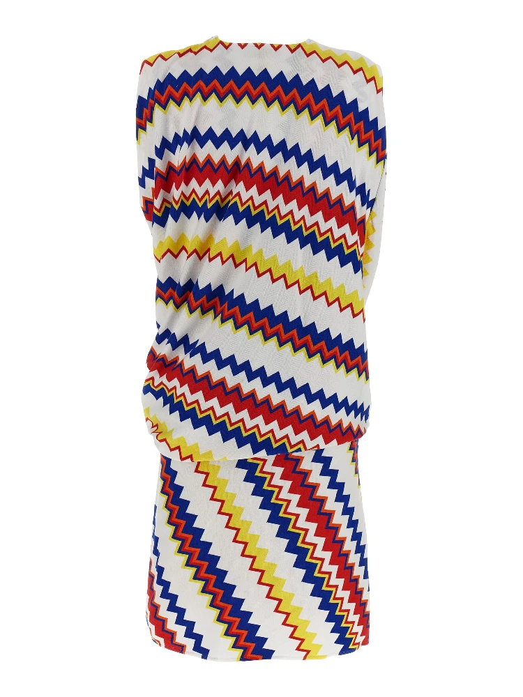 Multicolor Viscose Short Dress alternative