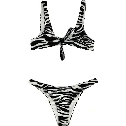 Bicolor Polyamide Bikini