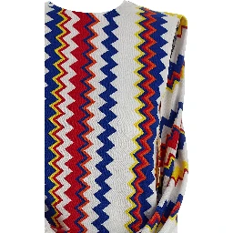 Multicolor Viscose Short Dress