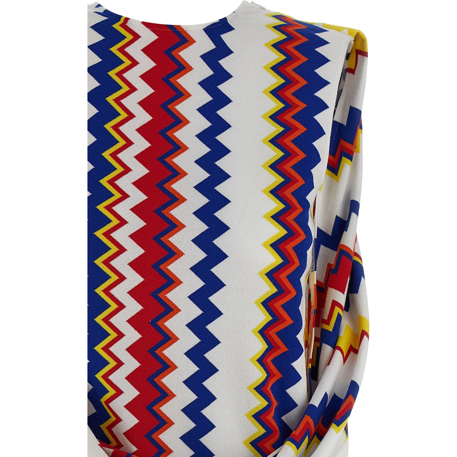 Multicolor Viscose Short Dress