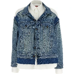 Multicolor Cotton Denim Jacket