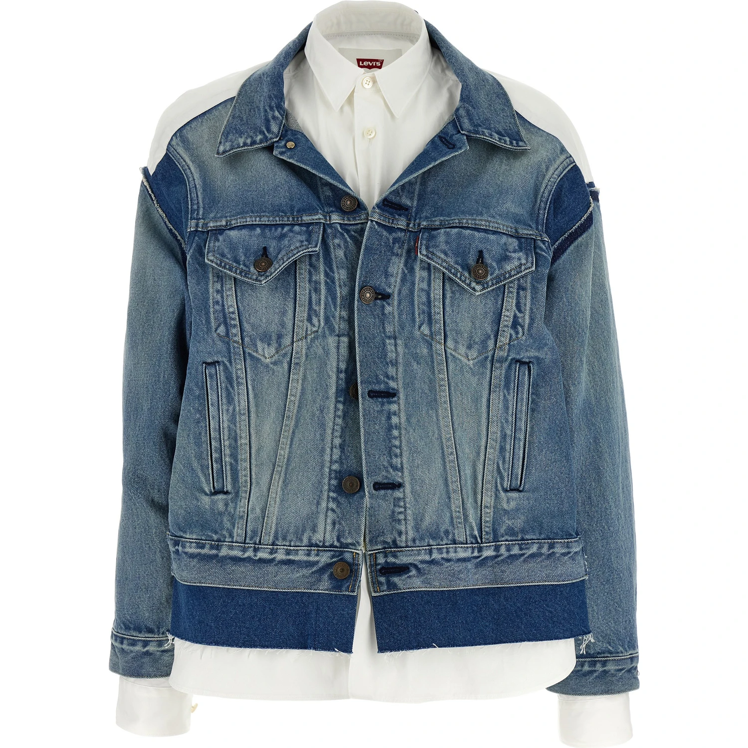 Multicolor Cotton Denim Jacket
