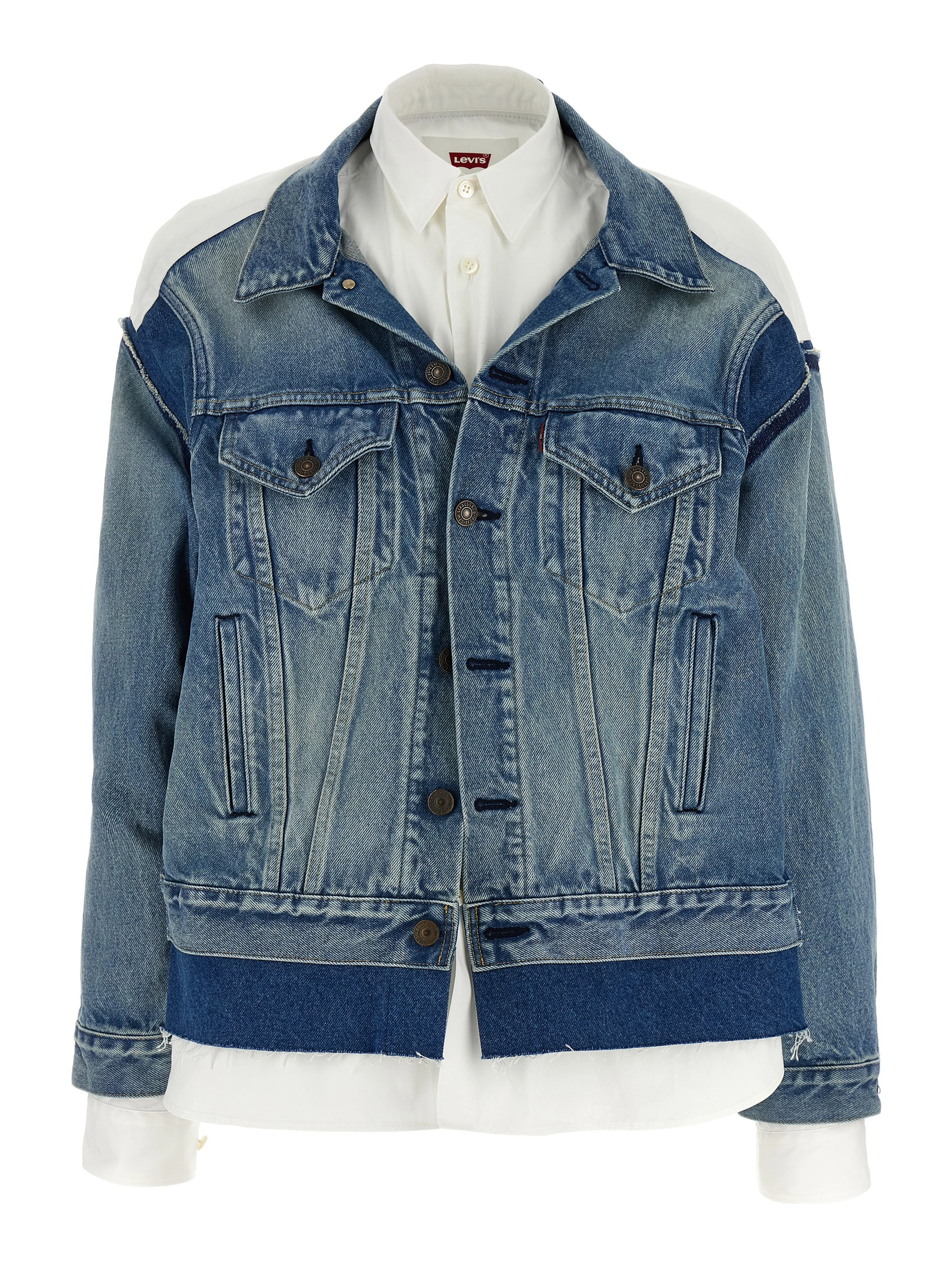 Multicolor Cotton Denim Jacket