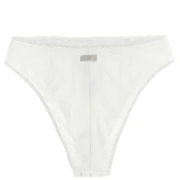 White Polyamide Bikini