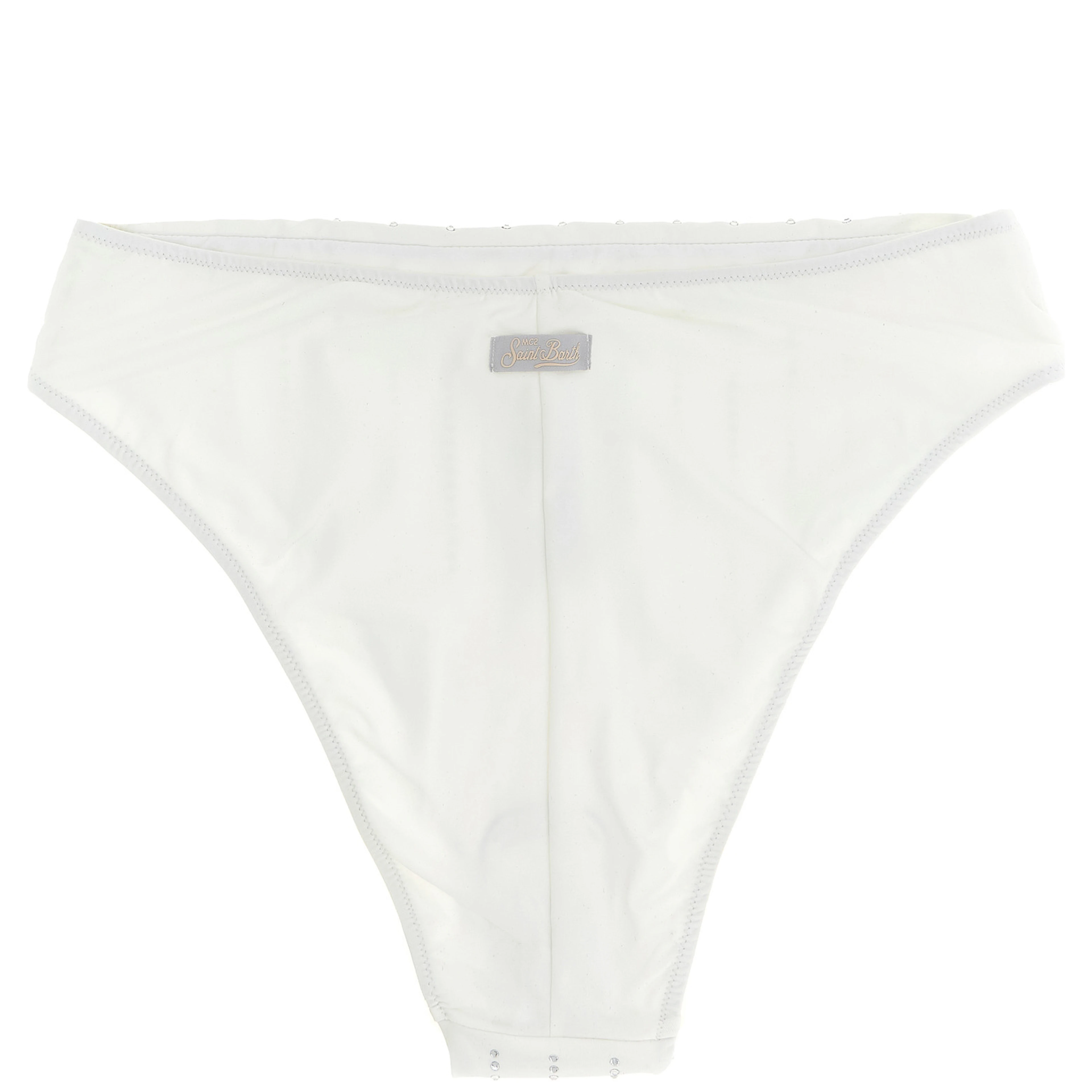 White Polyamide Bikini