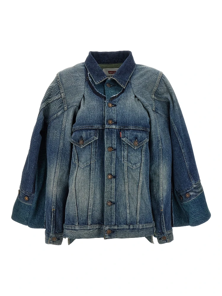 Blue Cotton Denim Jacket