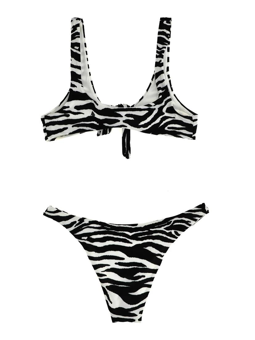 Bicolor Polyamide Bikini