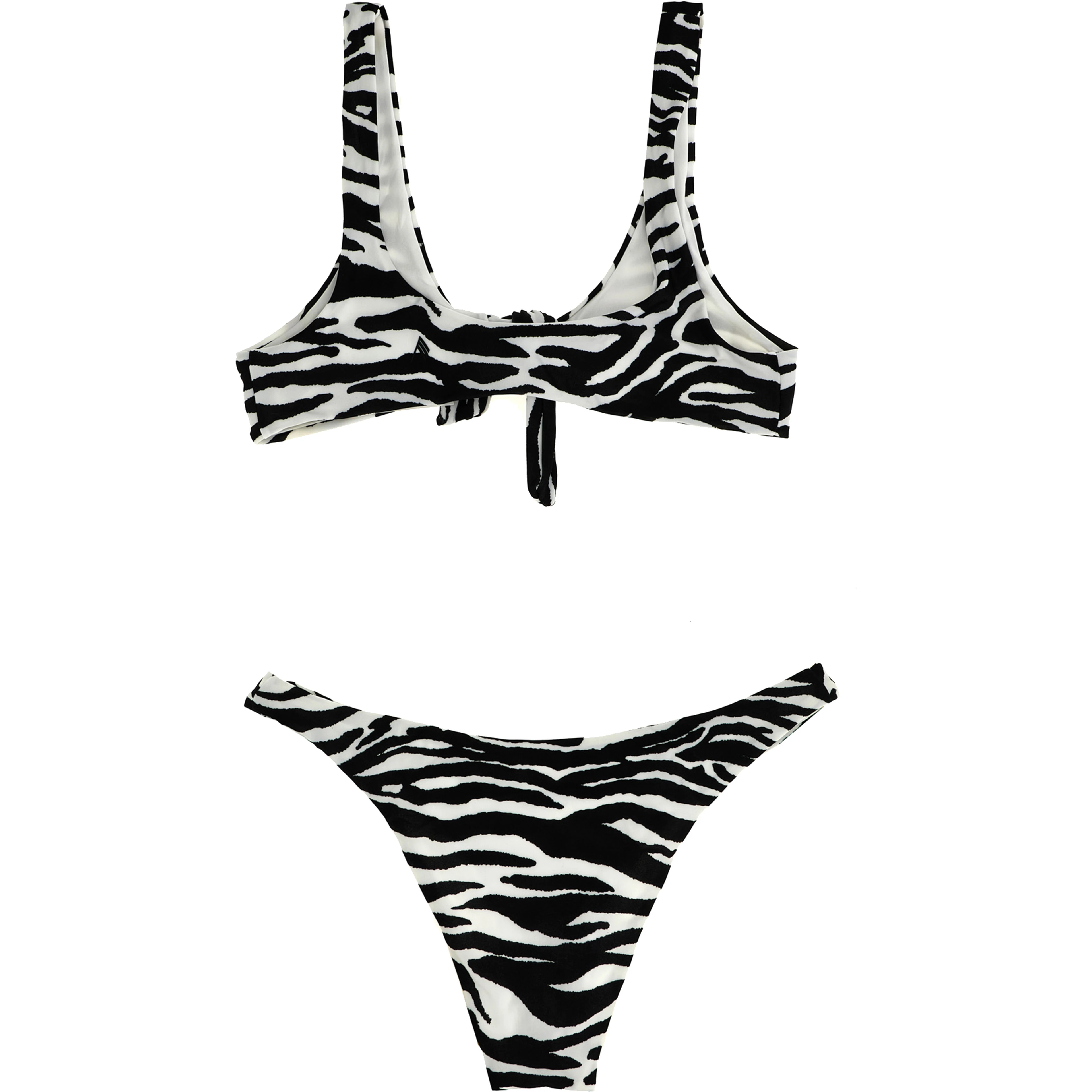 Bicolor Polyamide Bikini