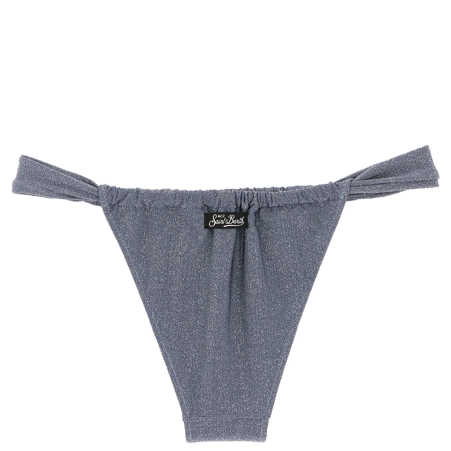 Blue Polyamide Swim Briefs