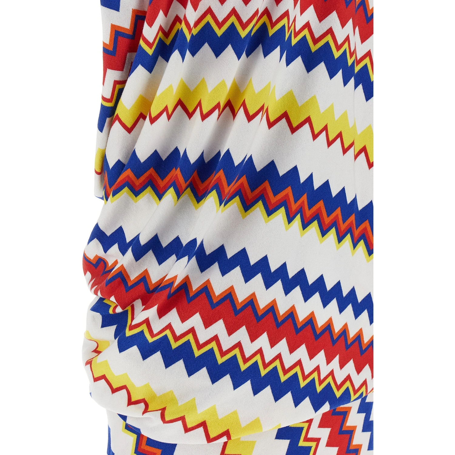 Multicolor Viscose Short Dress