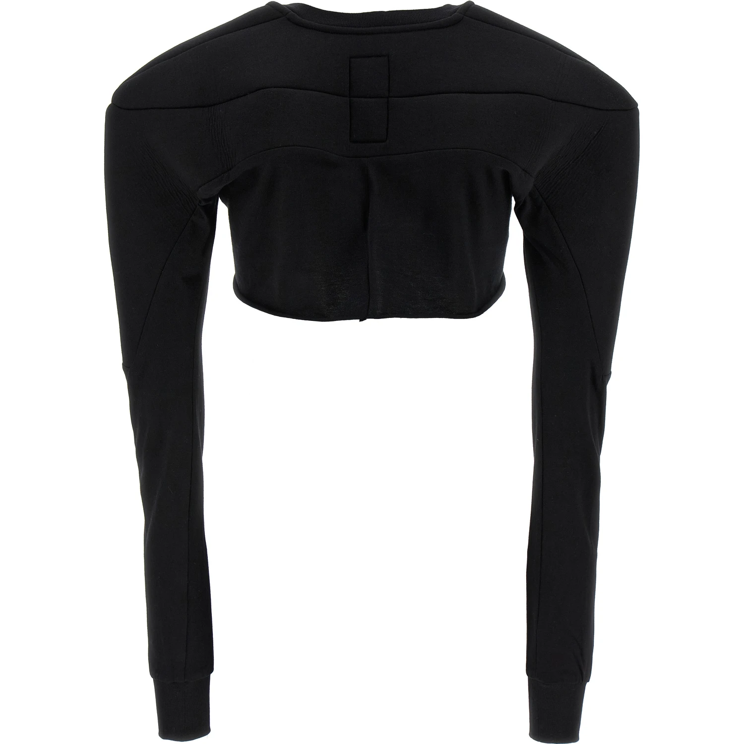 Black Cotton Cardigan