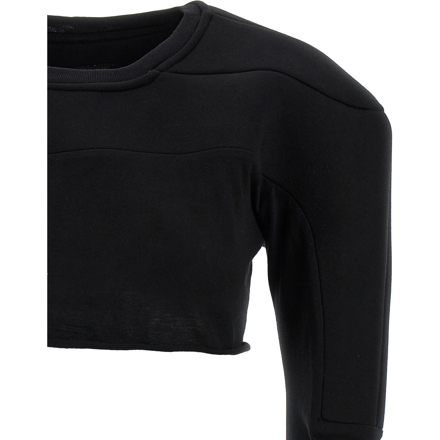 Black Cotton Cardigan