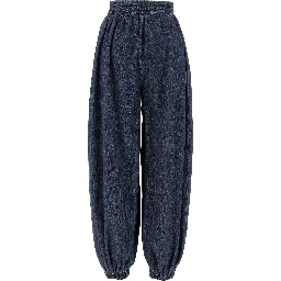 Blue Cotton Pants