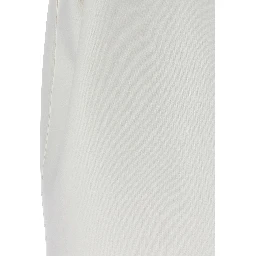 White Polyester Short Dress