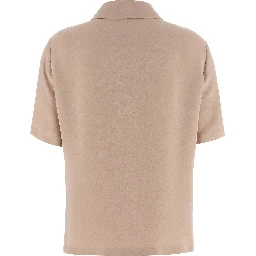 Multicolor Silk Polo Shirt