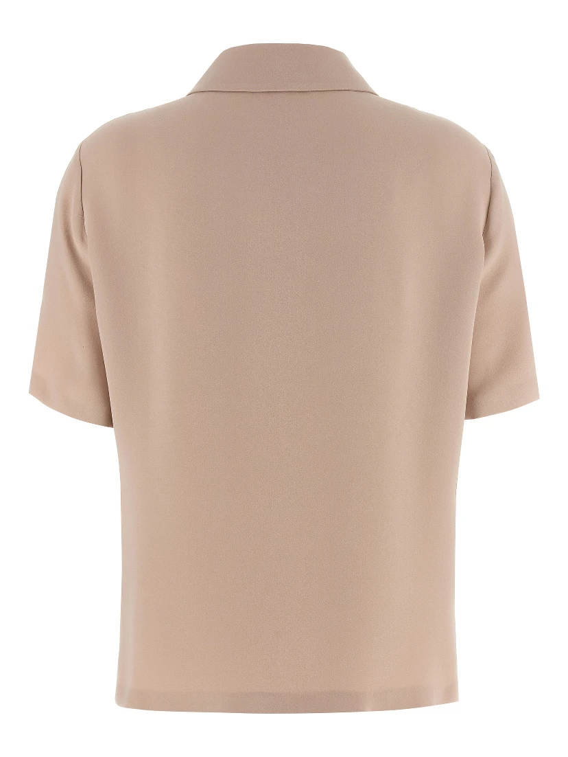 Multicolor Silk Polo Shirt