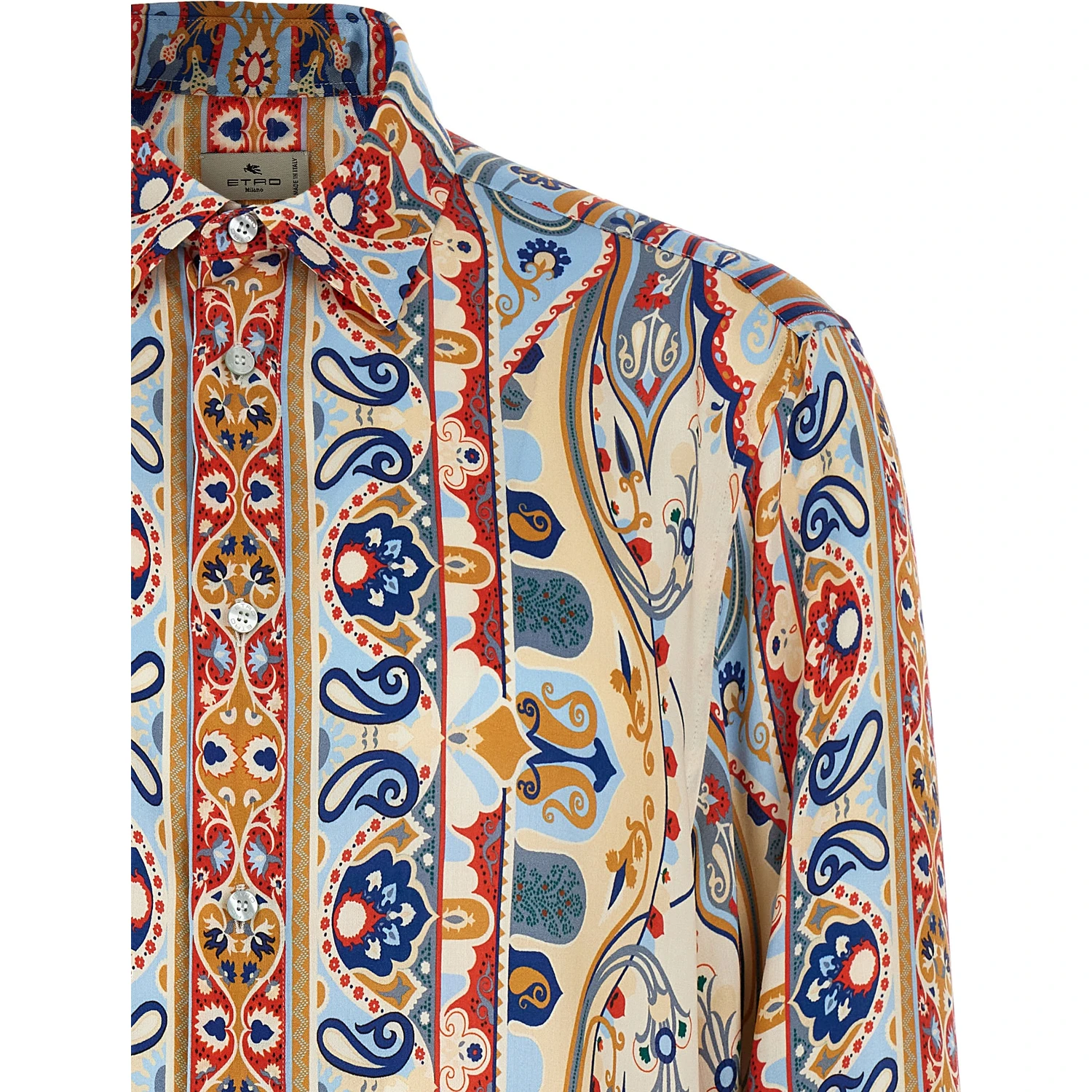 Multicolor Viscose Blouse