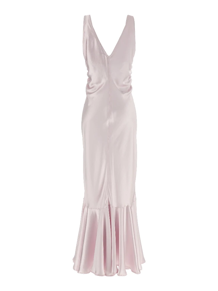 Multicolor Polyester Long Dress alternative