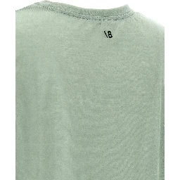 Bicolor Cotton Sleeveles T-Shirt