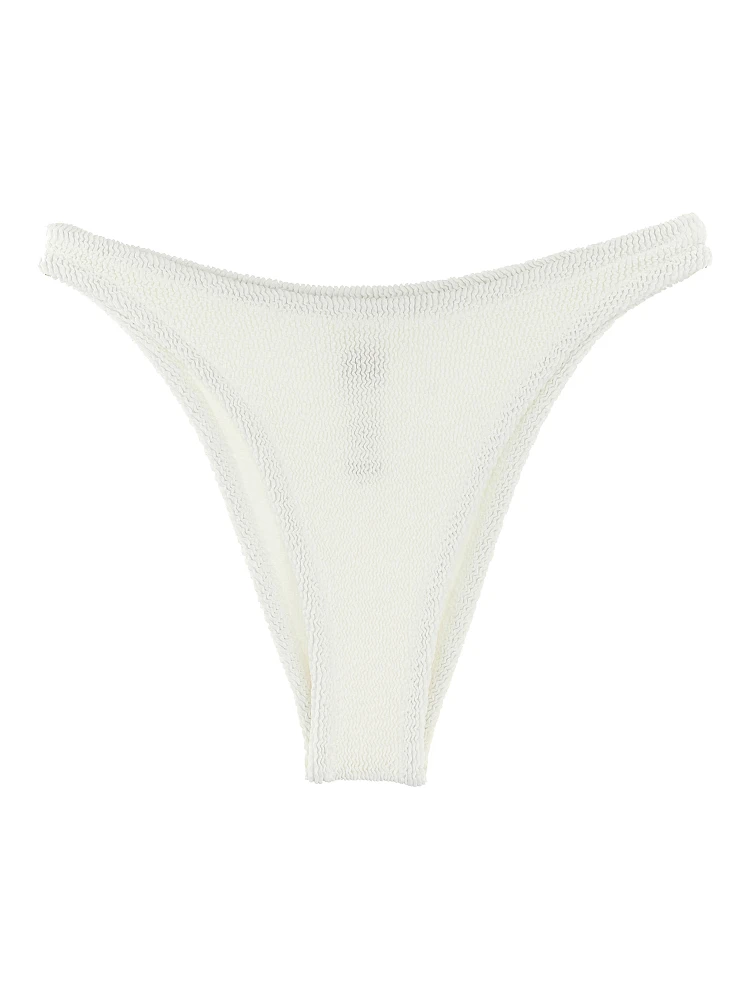 White Polyamide Swim Briefs