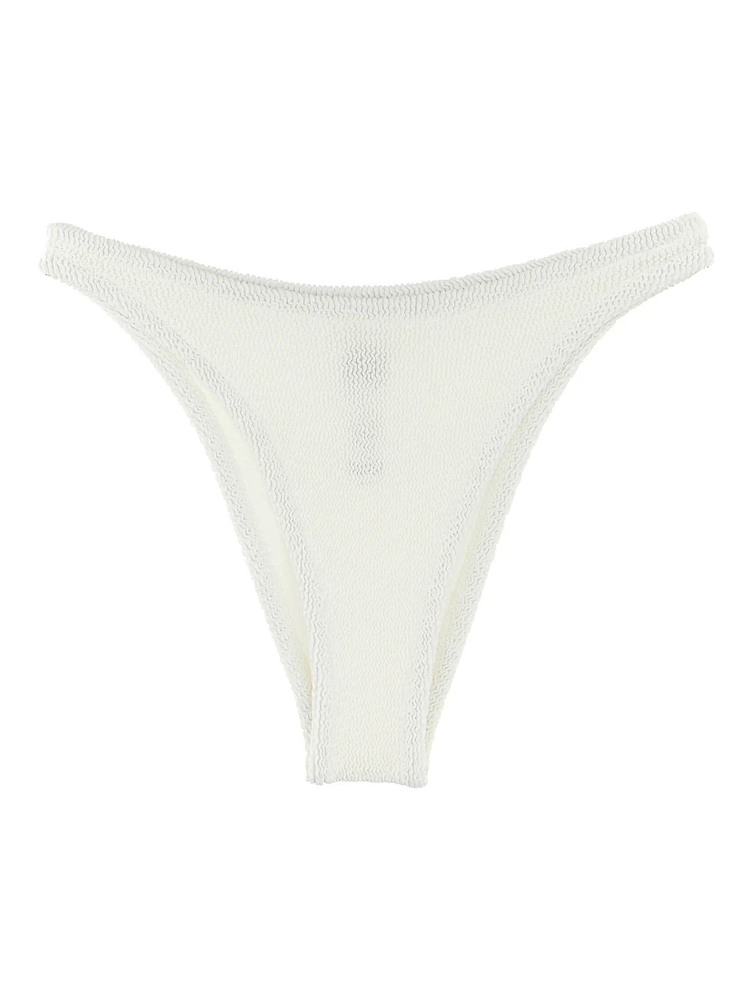 White Polyamide Swim Briefs