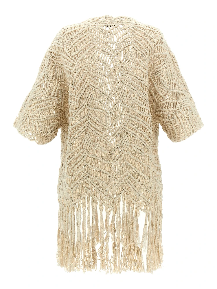 Beige Silk Cardigan alternative