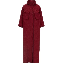 Multicolor Viscose Coat