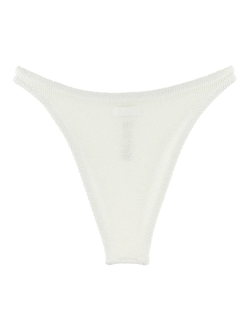 White Polyamide Swim Briefs