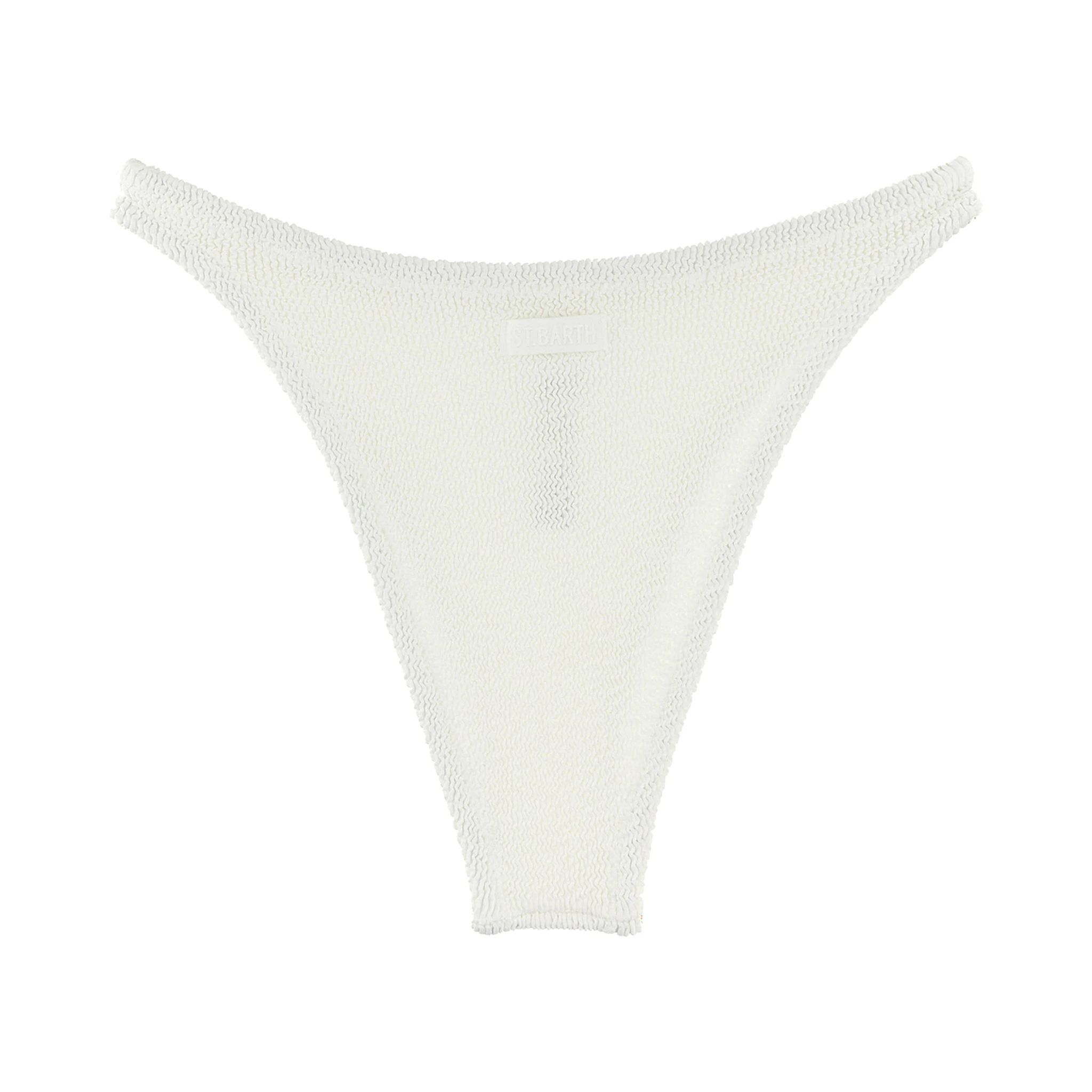 White Polyamide Swim Briefs
