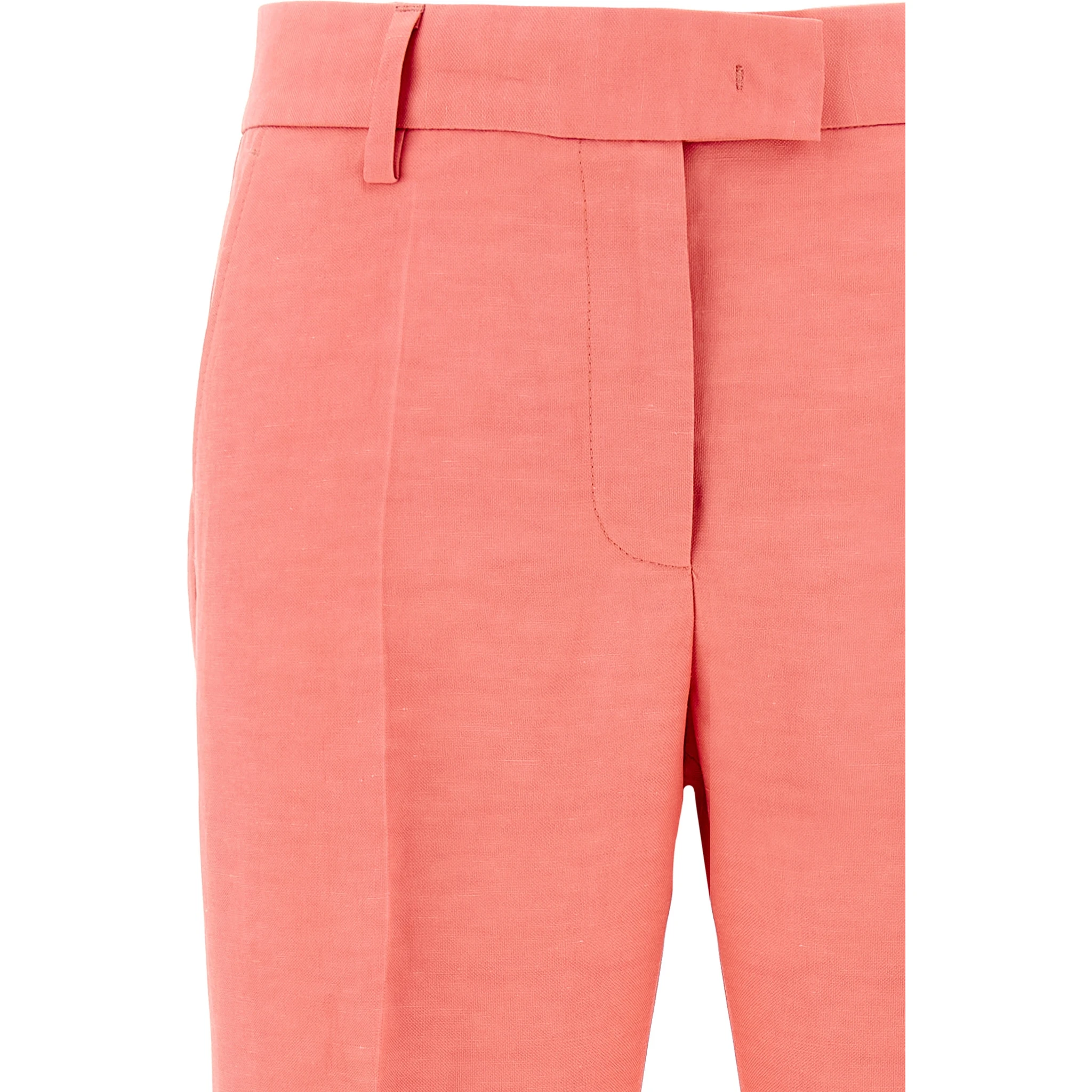 Multicolor Viscose Chino Pants