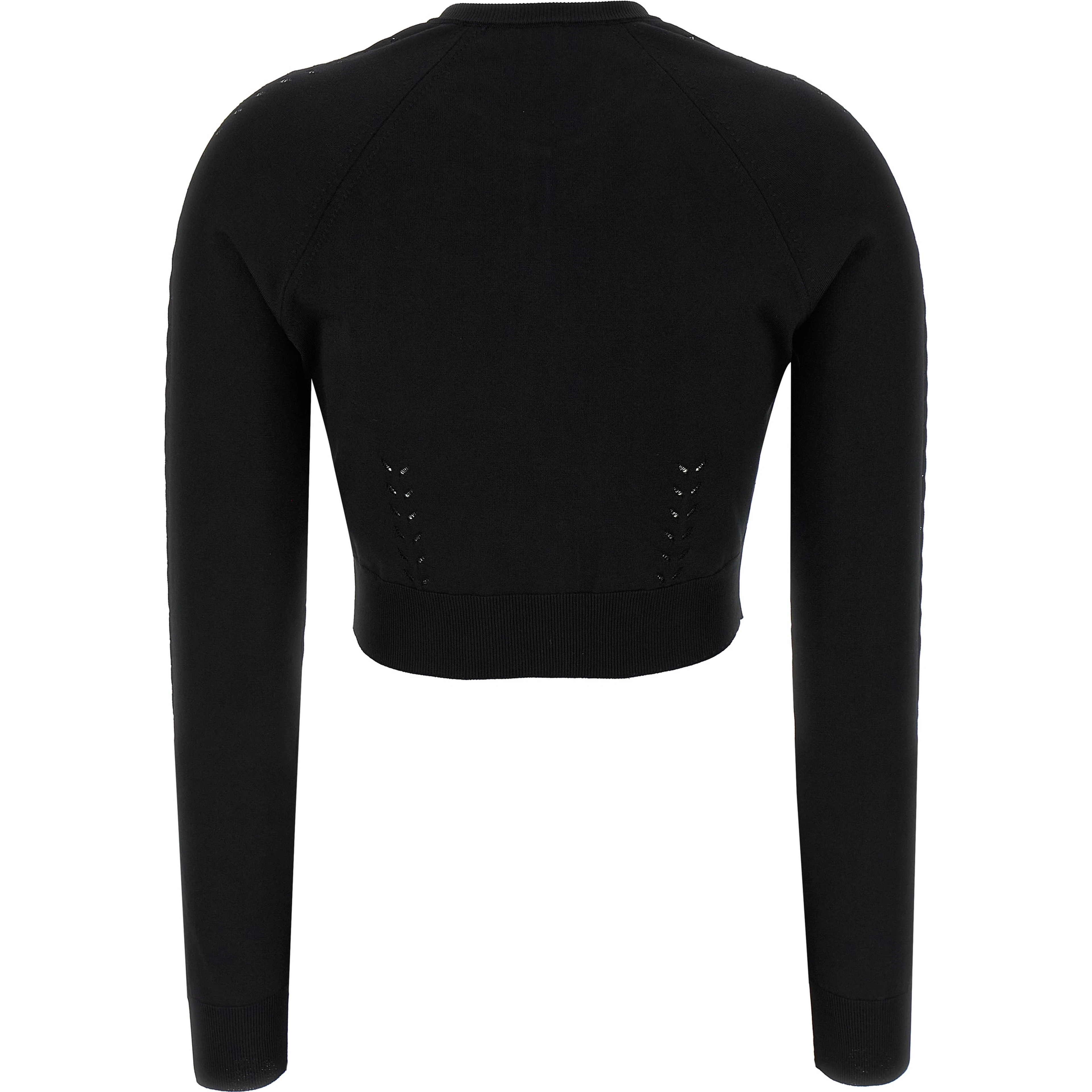 Black Viscose Cardigan