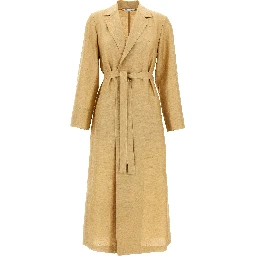 Beige Fluorofiber Coat