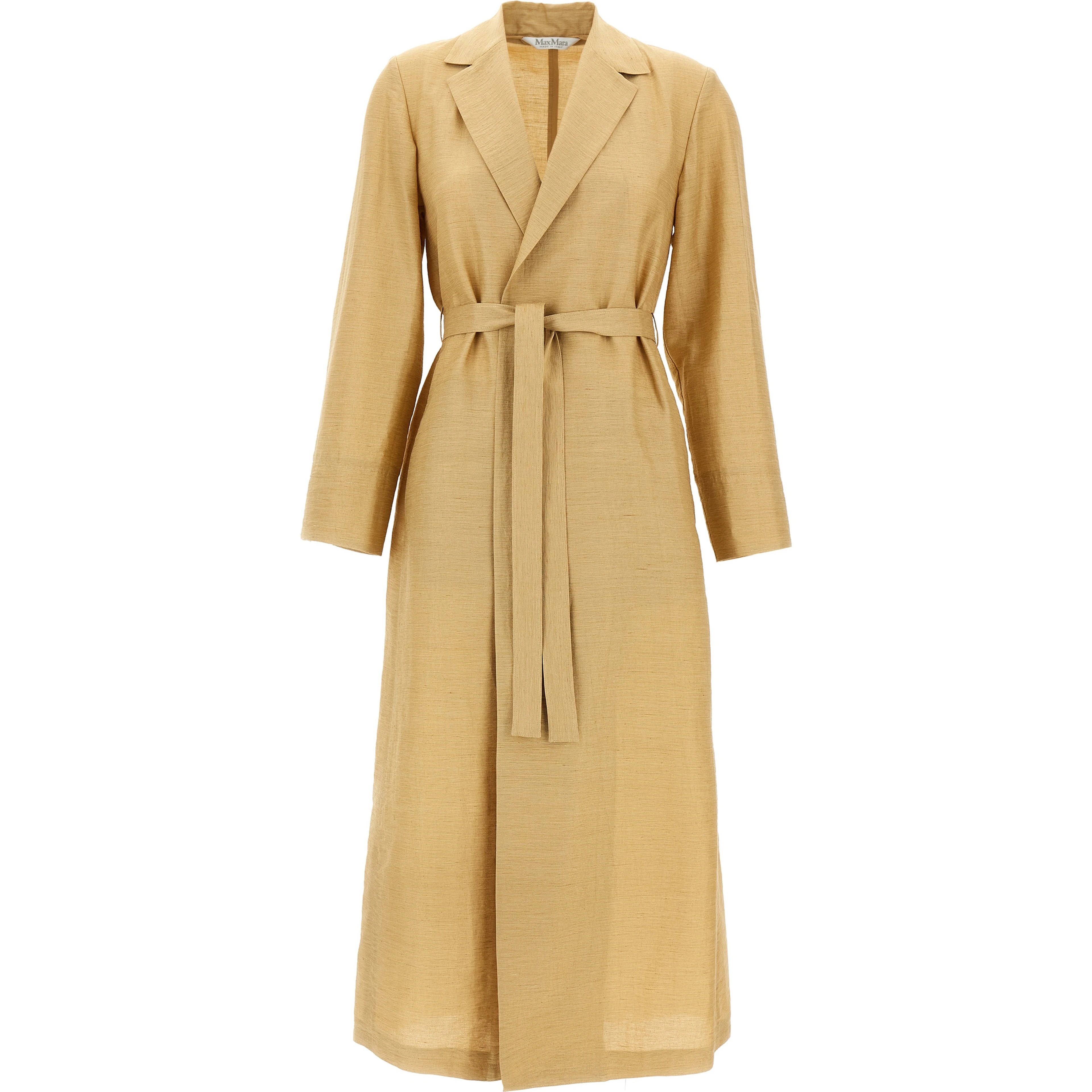 Beige Fluorofiber Coat