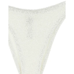 White Polyamide Swim Briefs