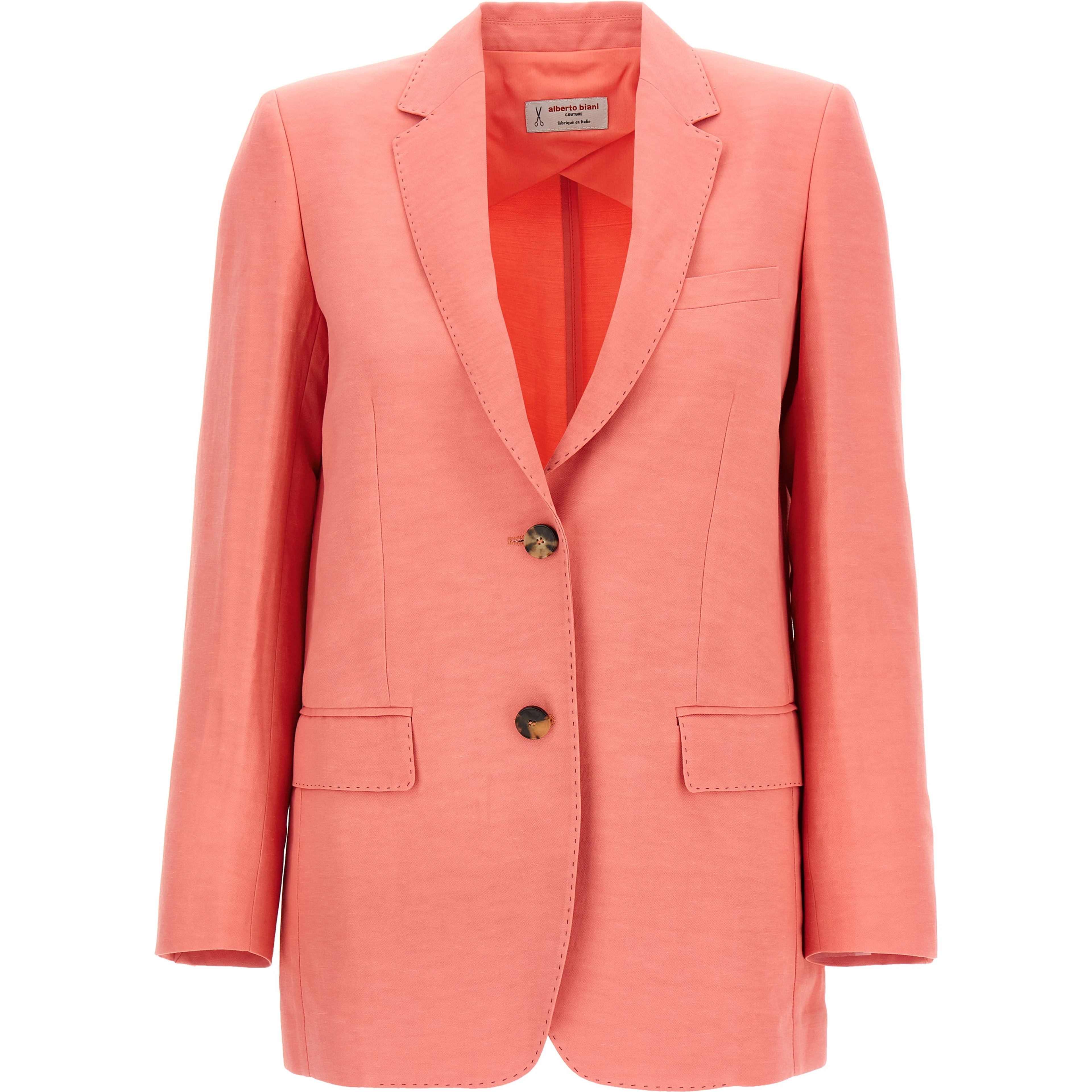 Multicolor Viscose Blazer