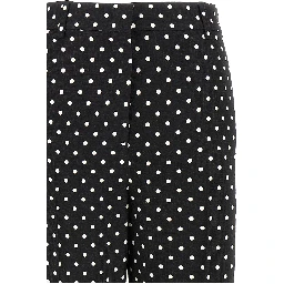 Bicolor Viscose Casual Pants