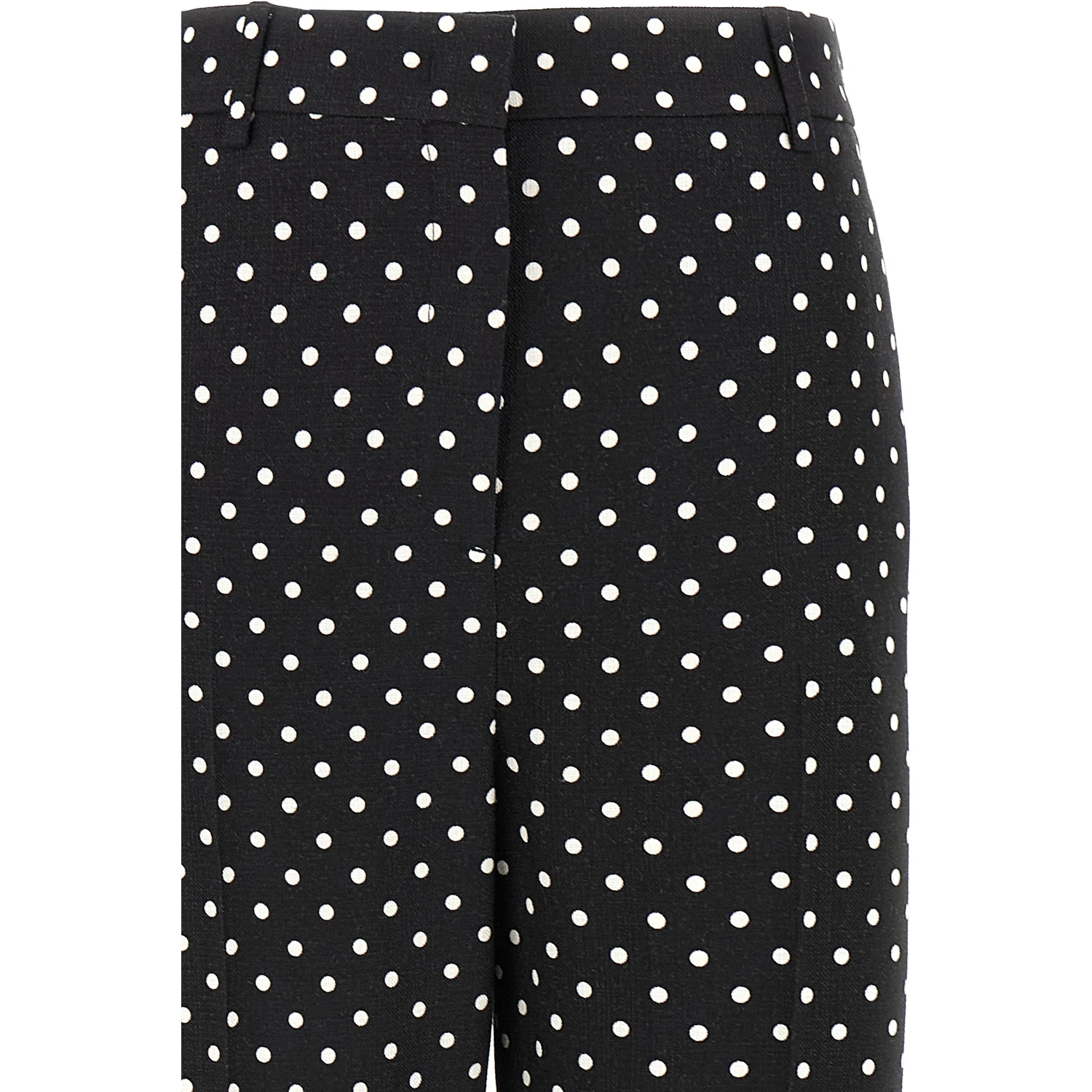 Bicolor Viscose Casual Pants
