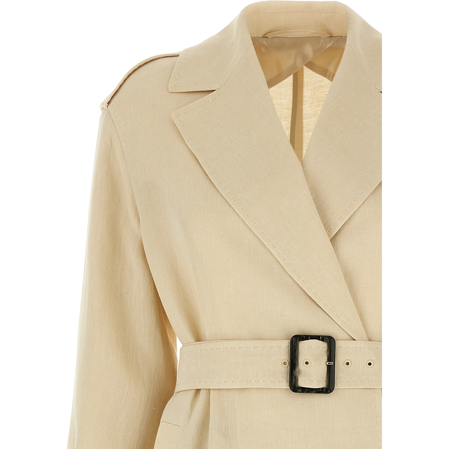 Beige Flax Coat