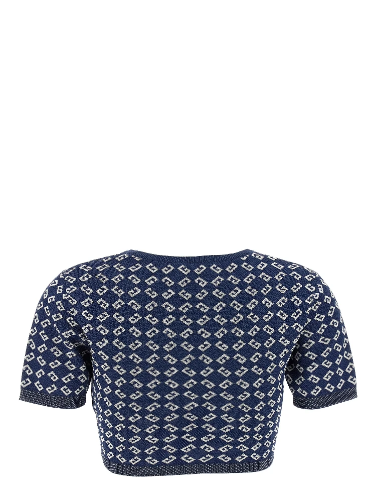 Blue Viscose T-Shirt alternative