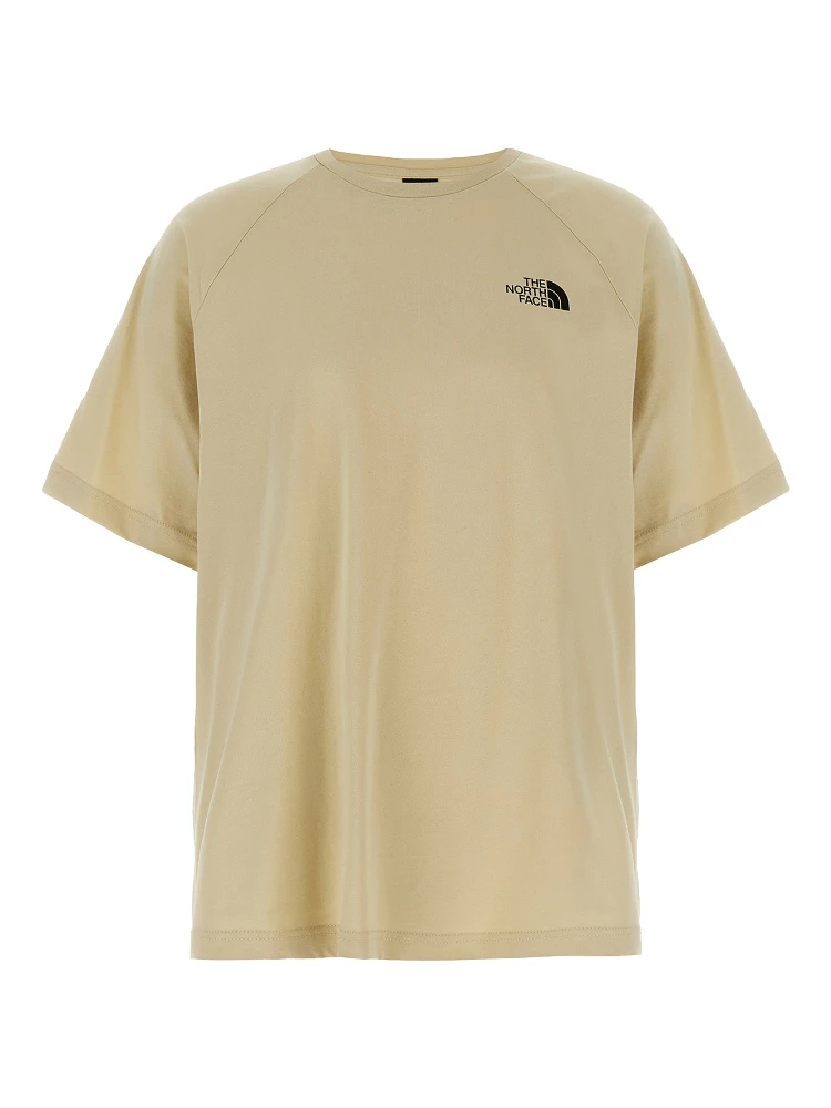 Beige Cotton T-Shirt