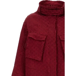 Multicolor Viscose Coat