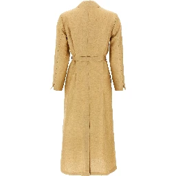 Beige Fluorofiber Coat
