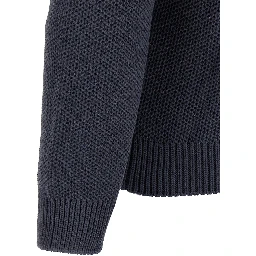 Gray Cotton Cardigan