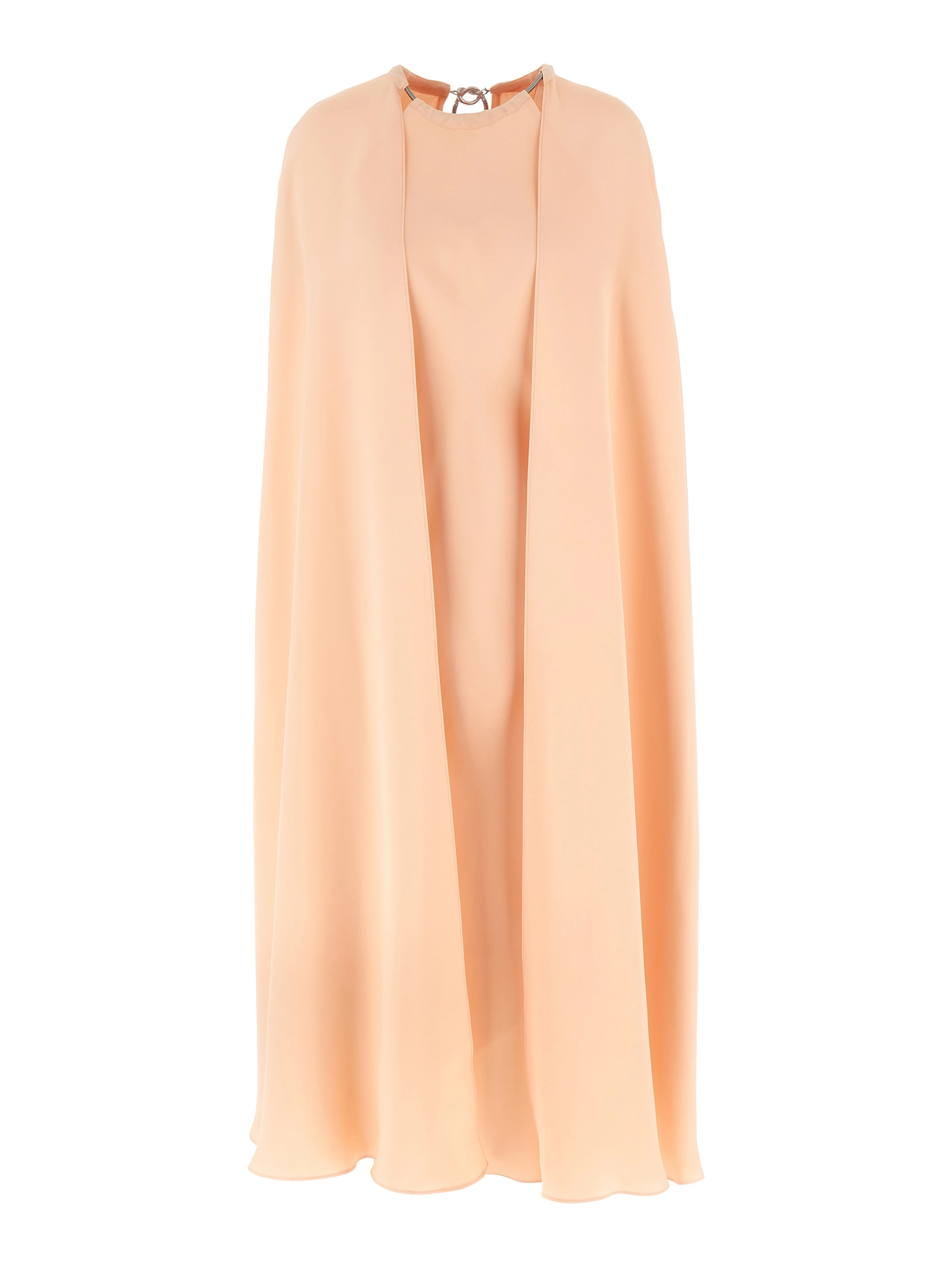 Multicolor Silk Midi Dress